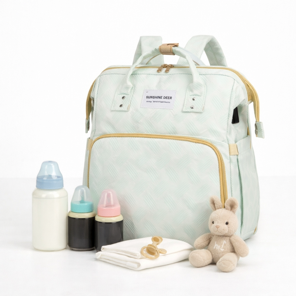 SnapNest™ 3-in-1 Diaper Backpack