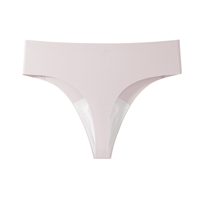 StyledChic InvisaThong High Rise Seamless Thong Camel Proof Technology
