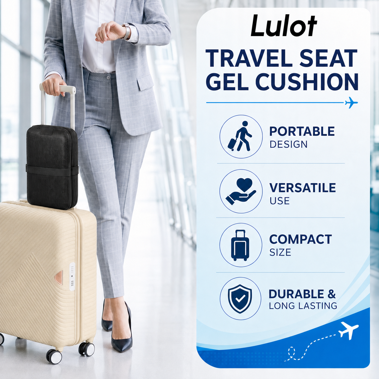 Ergo-Gel Travel Cushion