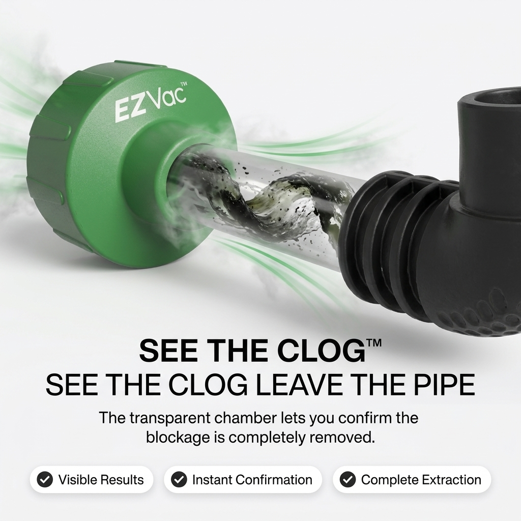 HomeHalo Universal AC Drain Line Shop-Vac Adapter Attachment